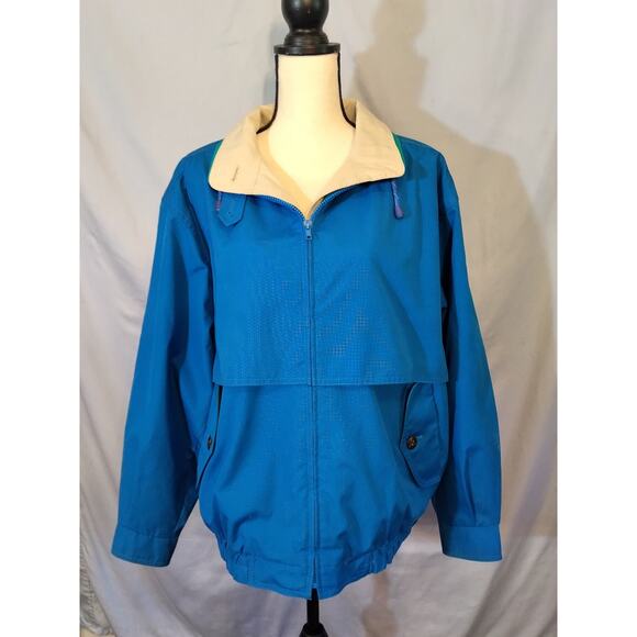 London Fog Blue Jacket - Picture 1 of 9